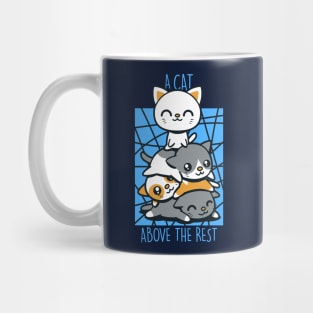 Cute Funny Kawaii Cats Bonding Funny Saying Gift For Cat Lovers Mug